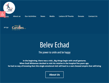 Tablet Screenshot of belev-echad.org